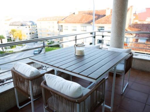 Apartamento Piso Playa Silgar Sanxenxo Exterior foto